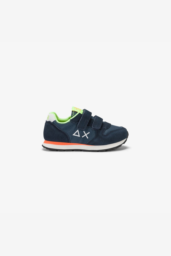 Sun 68 Sneakers Tom Fluo Blu Bambino - 1