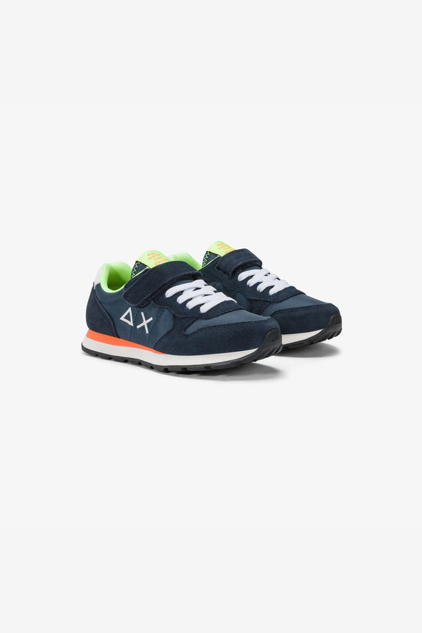 Sun 68 Sneakers Tom Fluo Blu Bambino - 2