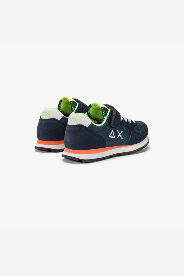 Sun 68 Sneakers Tom Fluo Blu Bambino - 3