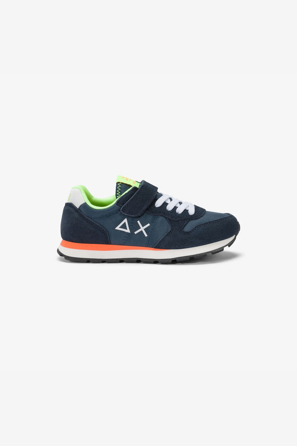 Sun 68 Sneakers Tom Fluo Blu Bambino - 1