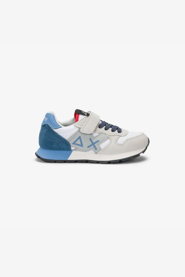 Sun 68 Sneakers Jaki 2.0 Solid Bianco Bambino - 1
