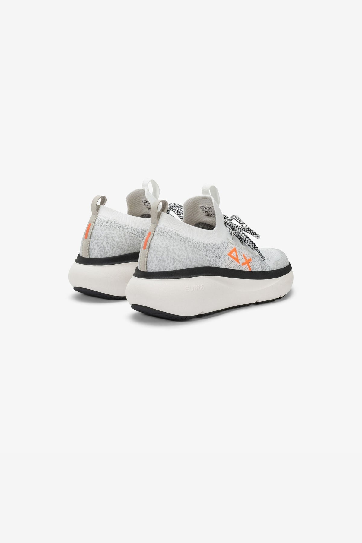 Sun 68 Sneakers Jupiter Knit Bianco Bambino - 3