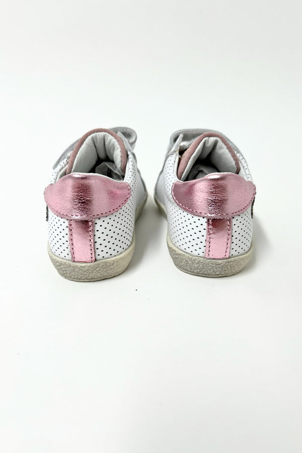 Falcotto Sneakers Alnoite Con Strappi Bianco Bambina - 3