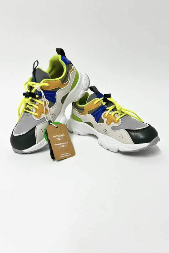 Flower Mountain Sneaker Yamano 3 Junior Grigio Unisex Bambini