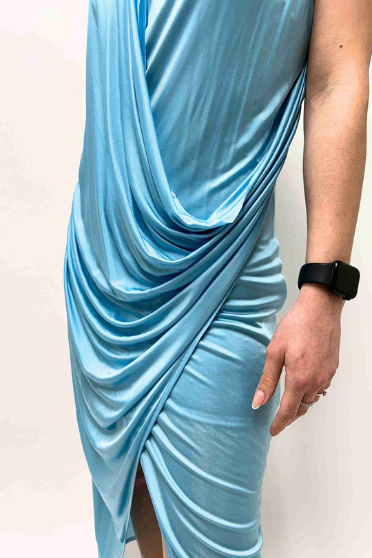 Aniye By Women's Draped Longuette Dress