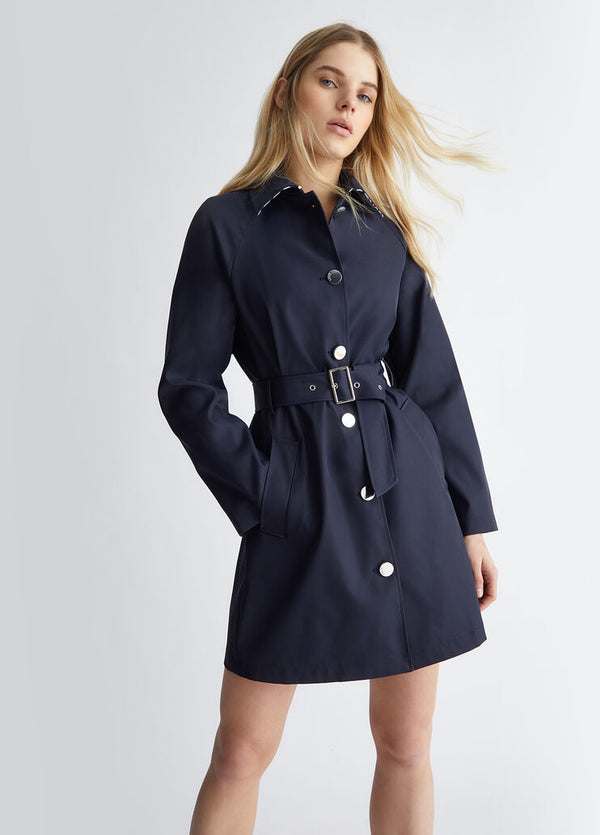 Liu Jo Women's Logo Lining Trench Coat - 1