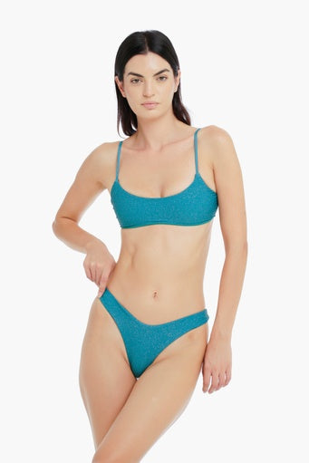 Matinee Dora Bikini Fascia Spallini Verde Donna - 1