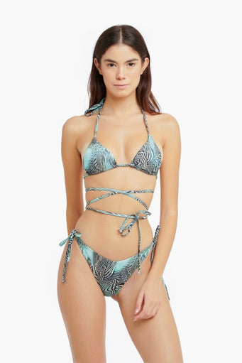 Matinee Kate Bikini Triang. St.cavall Green Woman