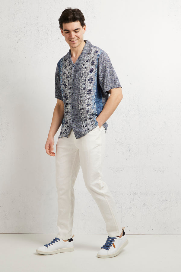Philotinto Camicia Mezza Manica Blu Uomo - 2