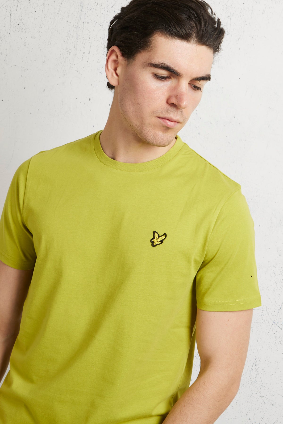 Lyle & Scott Plain T-shirt Verde Uomo - 3