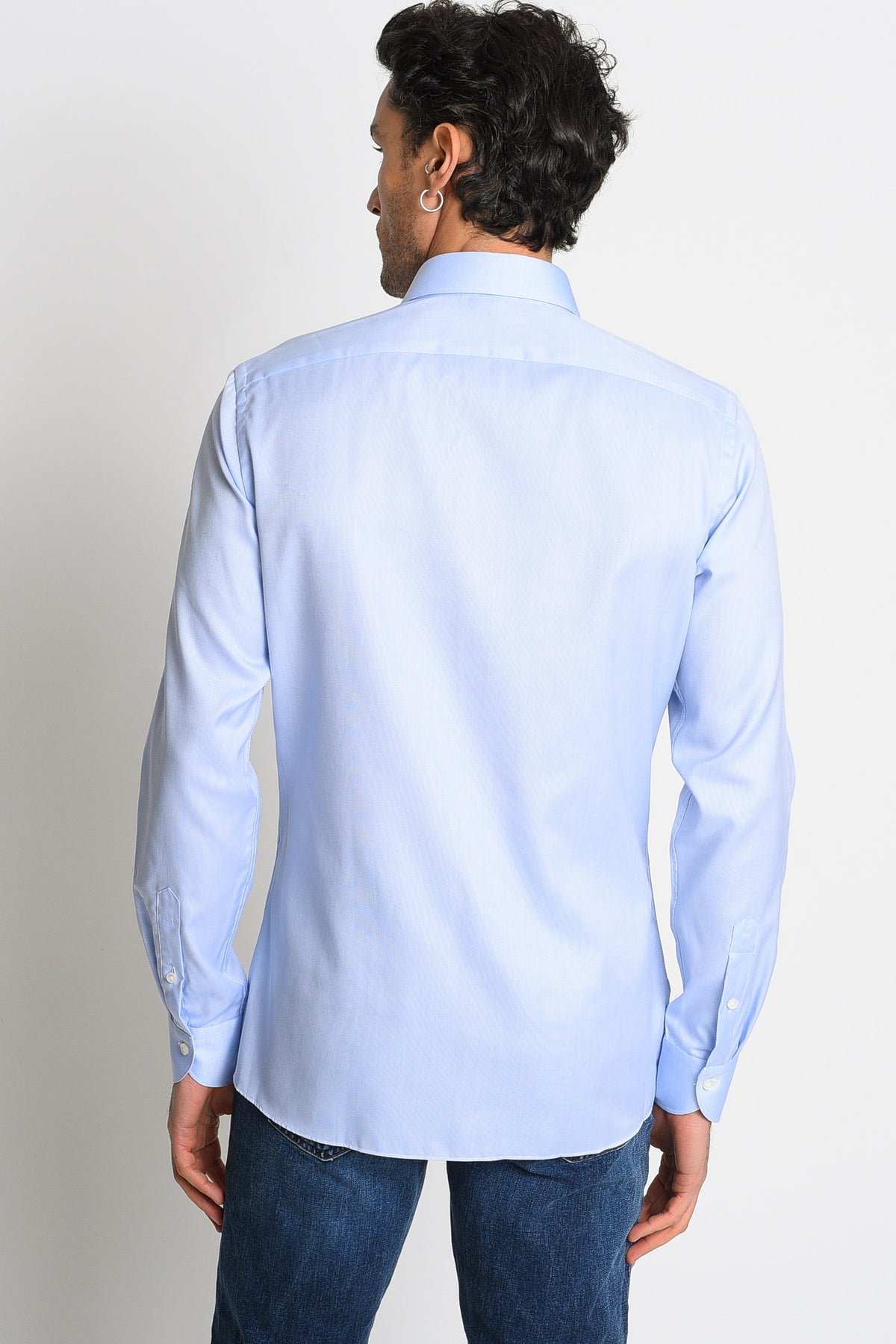 Xacus Camicia Travel Shirt Azzurro Uomo - 5