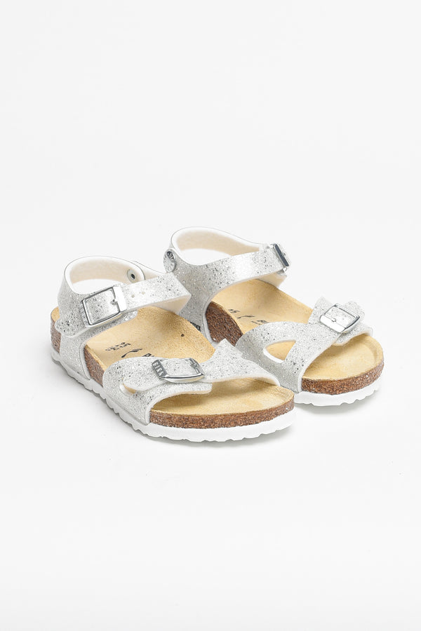 Birkenstock Sandalo Rio Bianco Bambina - 1