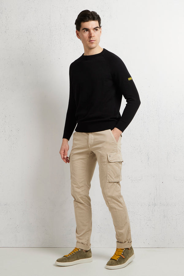 Barbour International Cotton Crew Knit Uomo - 2