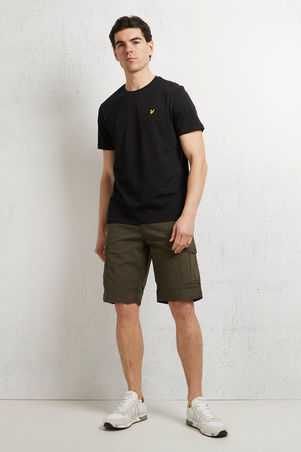 Lyle & Scott Plain T-shirt Nero Uomo - 6