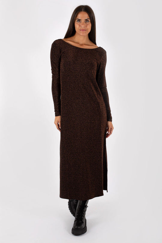 Ottod'ame Women's Long Lurex Dress