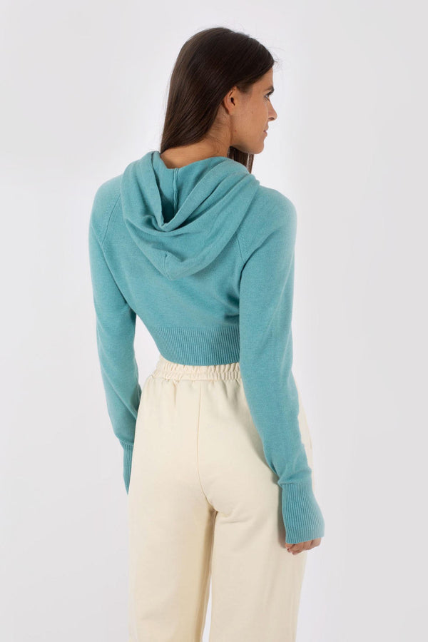 Hinnominate Maglia Corta Cappuccio Viscosa Donna - 3