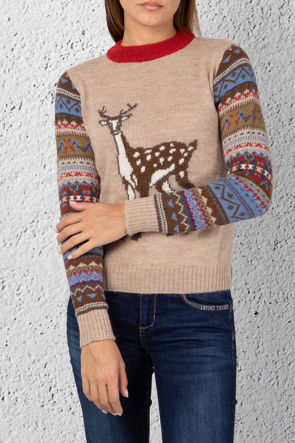 Weekend Pullover A Girocollo Donna - 5