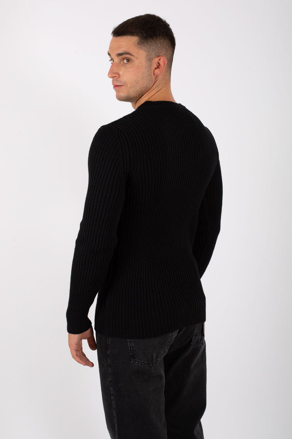 Philotinto Pull G/c Costa Piatta/trecce Nero Uomo - 4