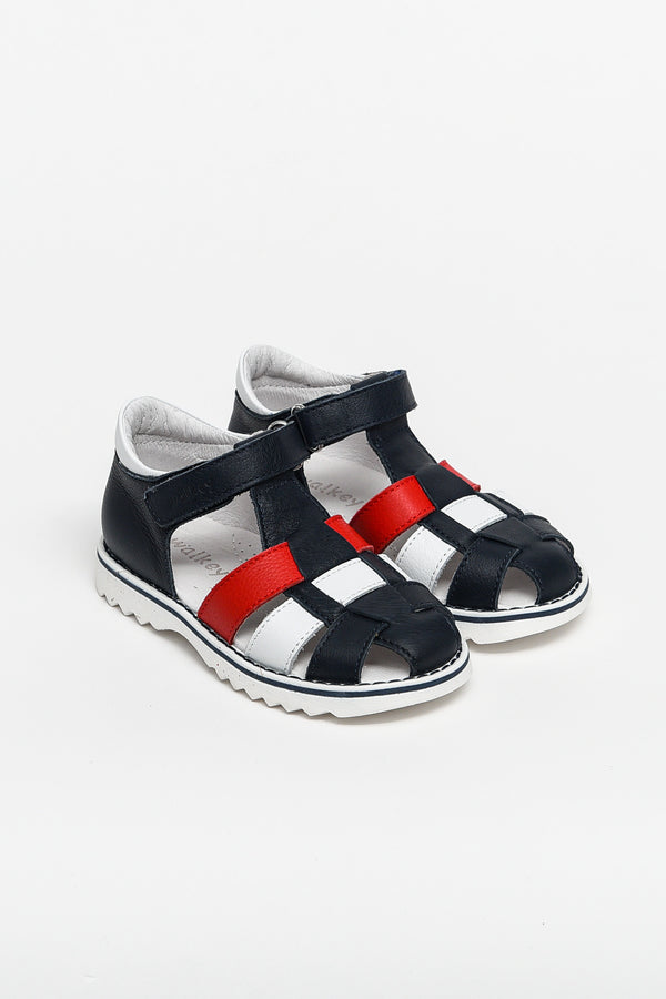 Walkey Sandalo Ragnetto Blu Bambino - 2