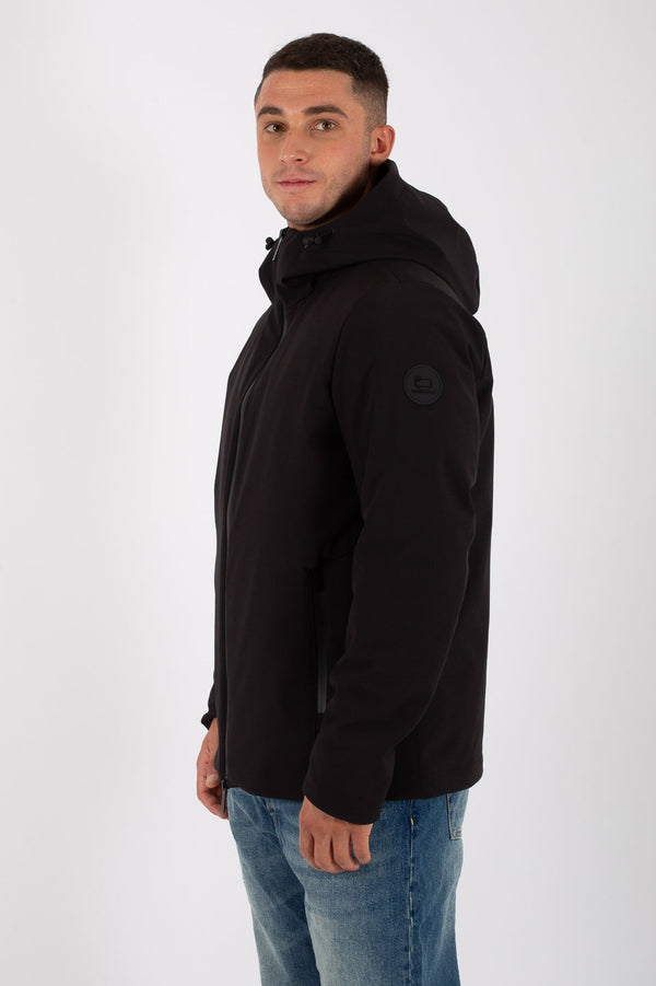 Woolrich Pacific Soft Shell Nero Uomo - 2