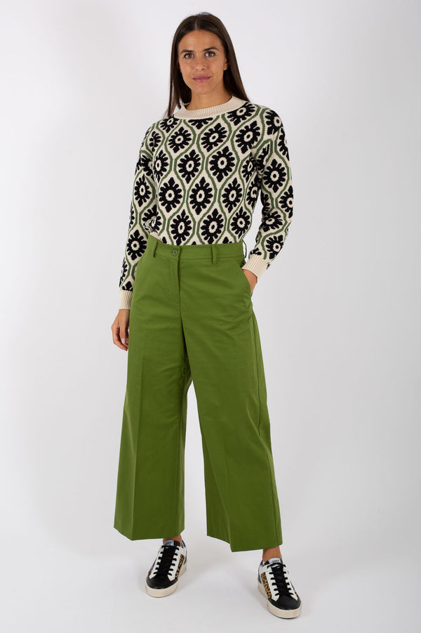 Weekend Pantalone Verde Donna - 3