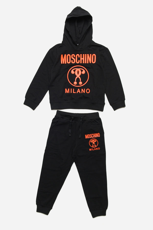 Moschino Felpa+pantalone Nero Bambino - 1
