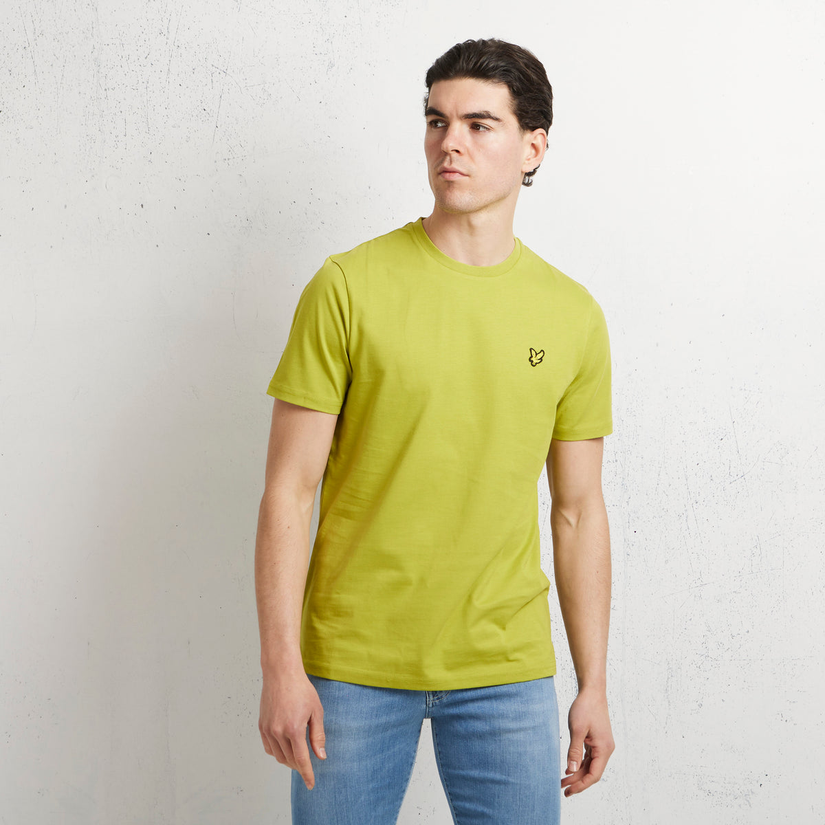 Lyle & Scott Plain T-shirt Verde Uomo - 4