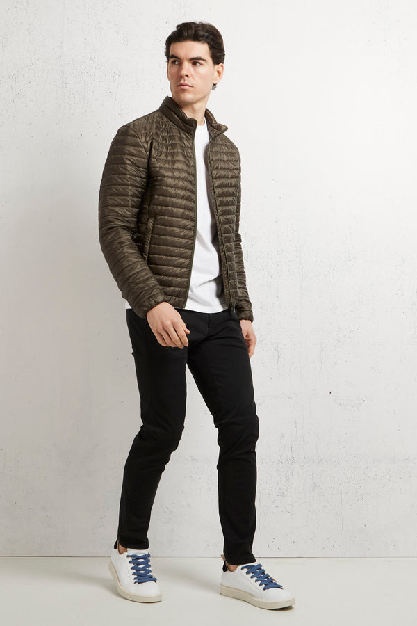 Colmar Biker Ovatta Verde Uomo - 2