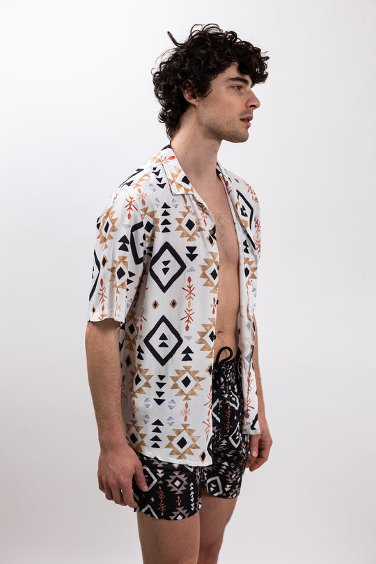 Tooco Men Bowling Shirt Uxmal Men