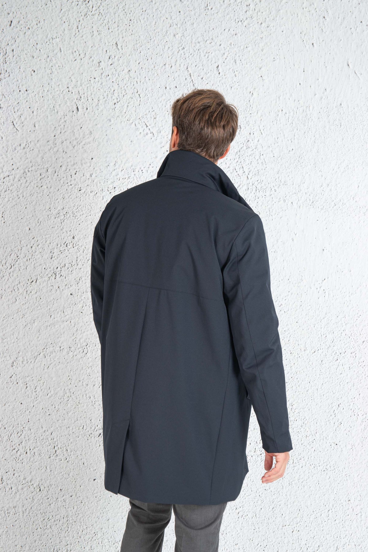 Woolrich Coat Reversibile 2 In 1 Blu Uomo - 5