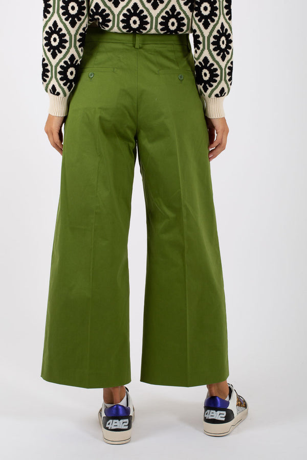 Weekend Pantalone Verde Donna - 2