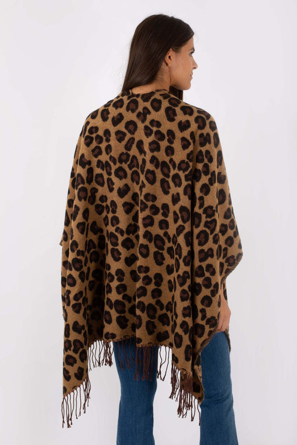 Liu Jo Poncho Jacquard Pattern Donna - 2