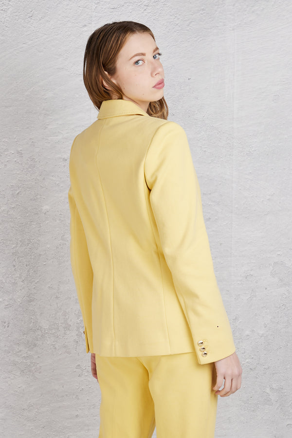 Weekend Blazer Jersey Stretch Giallo Donna - 6