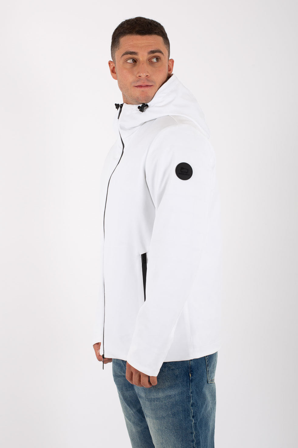 Woolrich Pacific Soft Shell Bianco Uomo - 2