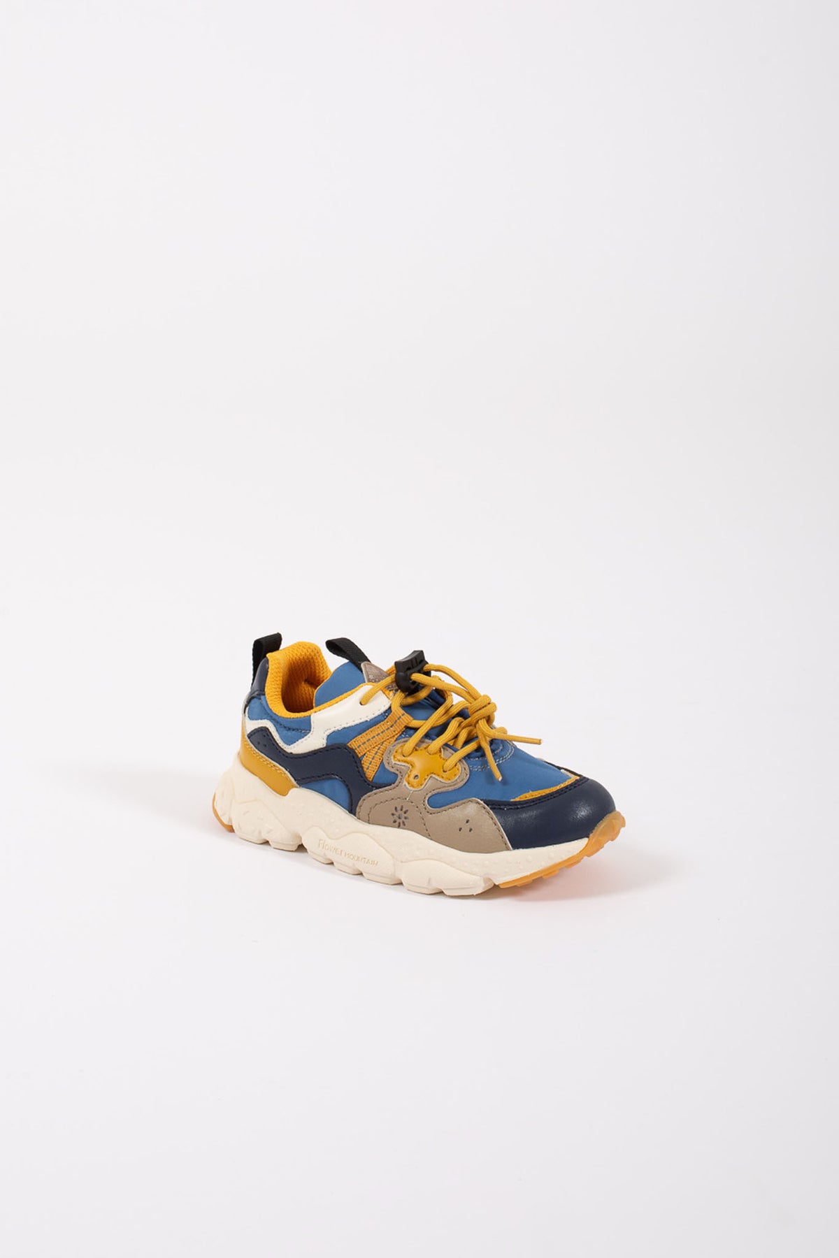Flower Mountain Sneakers Eco Calf/nylon Blu Bambino - 2
