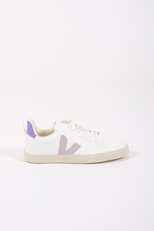 Veja Laced White Sneakers for Girls