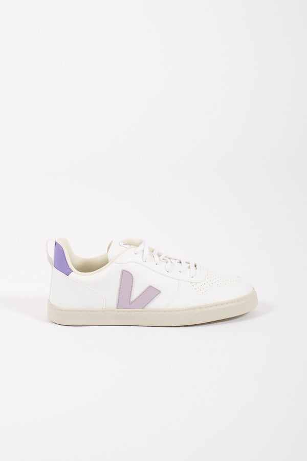 Veja Laced Sneakers Bianco Bambina - 1