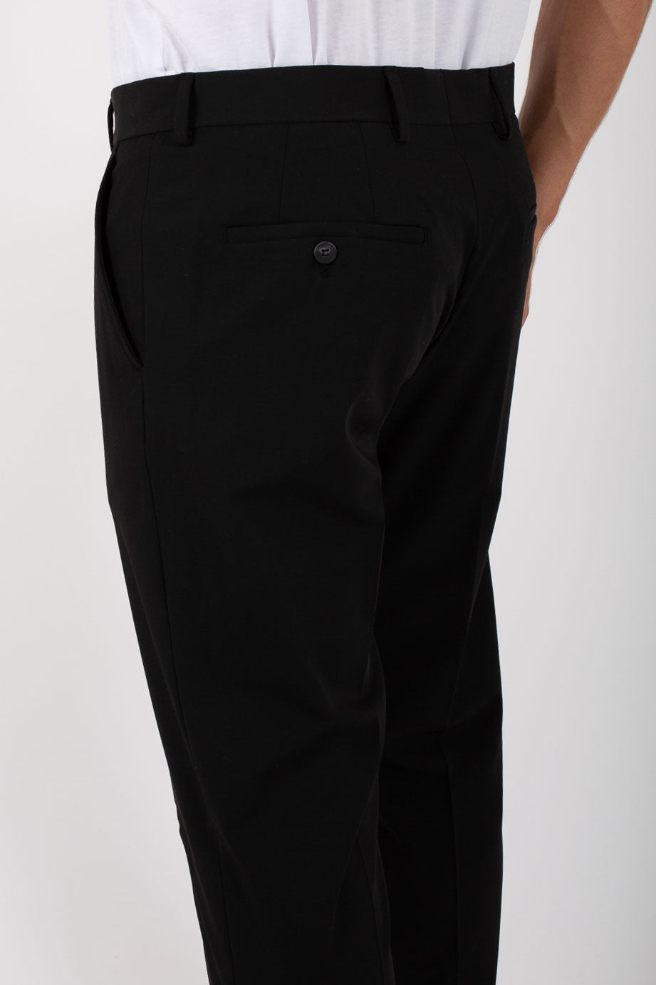 Selected Pantalone Slim Flex Noos Nero Uomo - 5