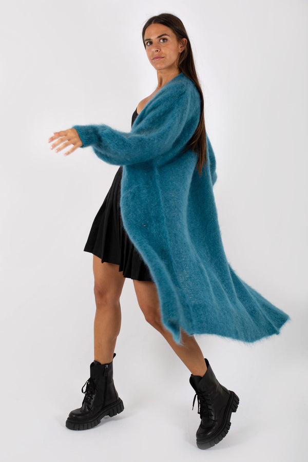 Ottod'ame Cappotto Maglia Peloso Donna - 4