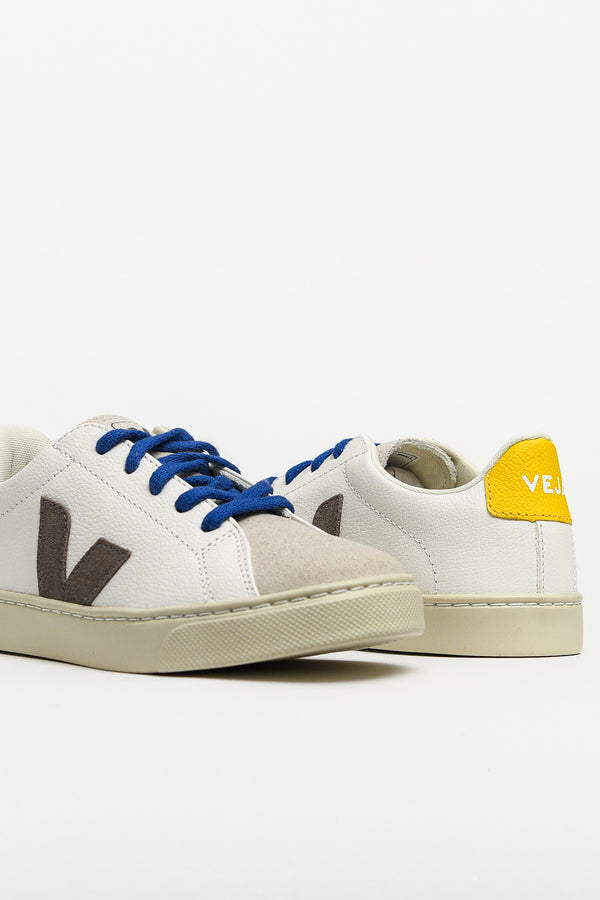 Veja Sneakers Lacci Bianco Bambino - 5