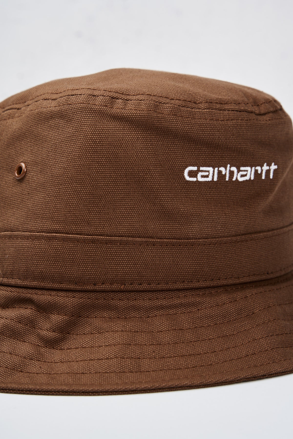 Carhartt Script Bucket Hat Bianco Unisex - 2