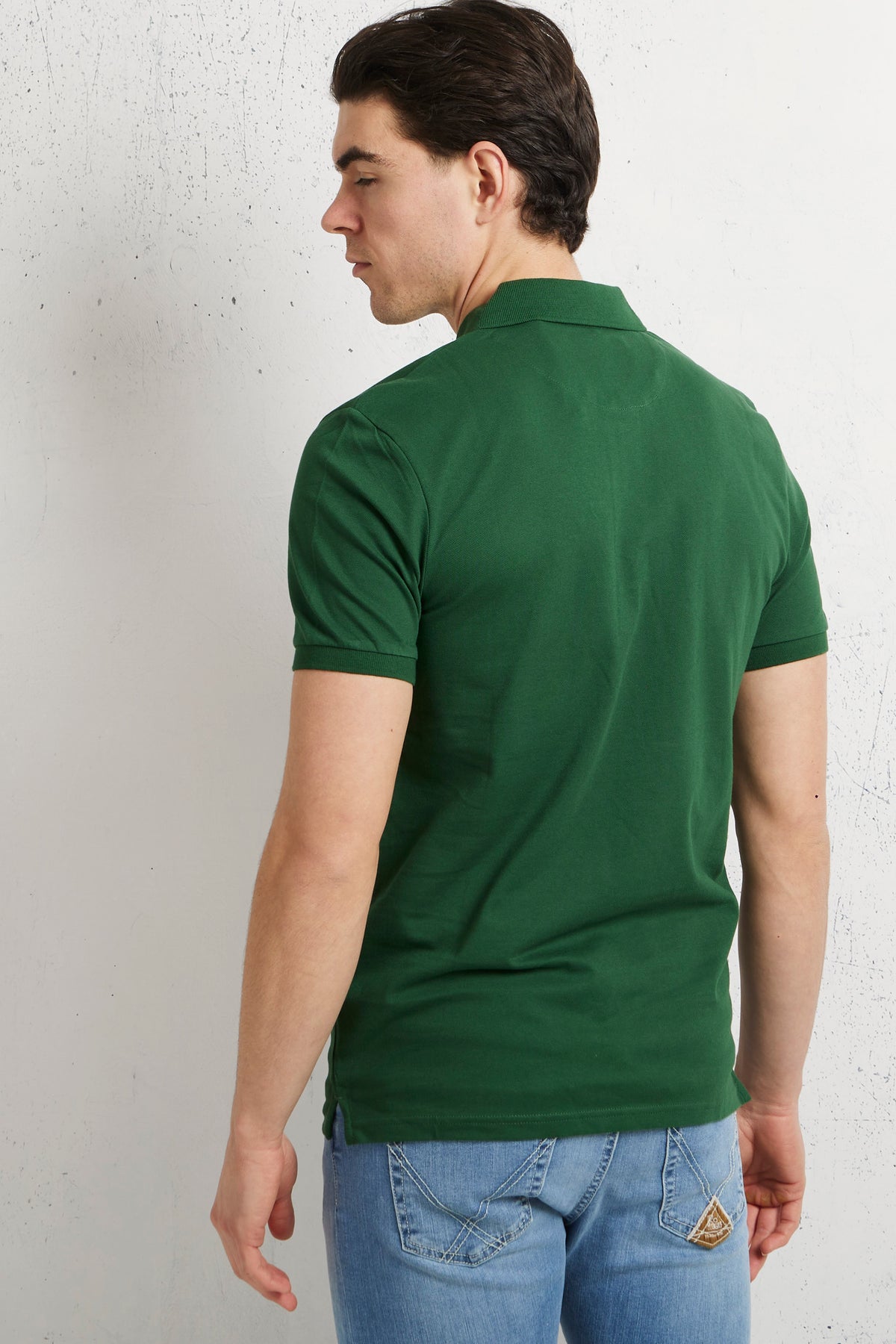 Lyle & Scott Plain Polo Shirt Verde Uomo - 7
