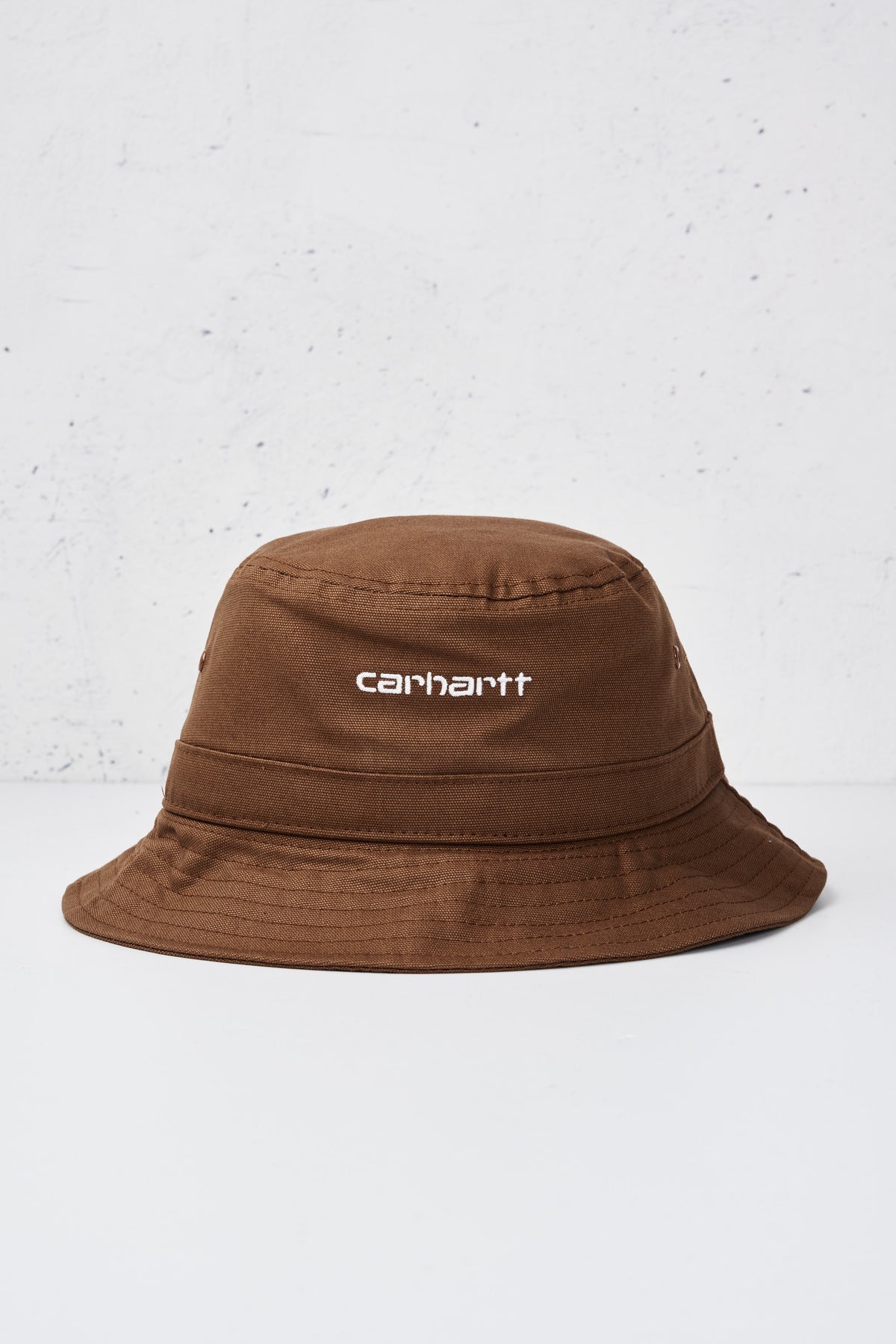 Carhartt Script Bucket Hat Bianco Unisex - 1