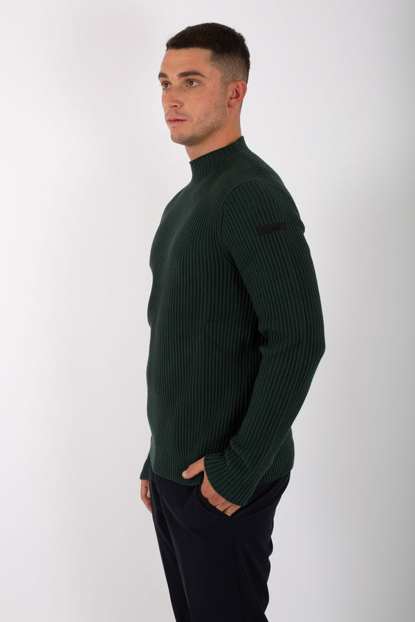 Rrd Pull M.i Collo Cratere Verde Uomo - 3