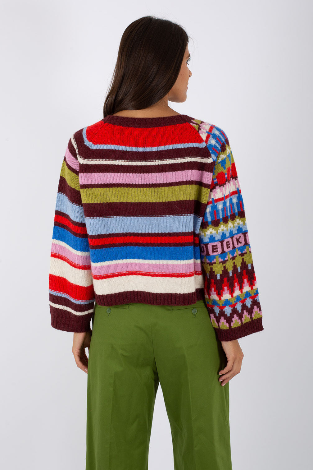 Weekend Maglia Patch Multicolor Donna - 2