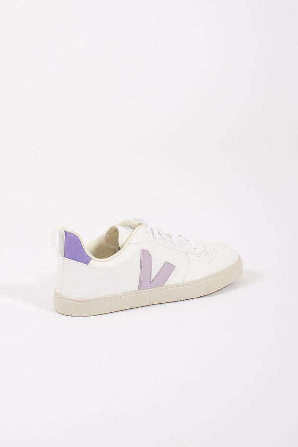 Veja Laced Sneakers Bianco Bambina - 3