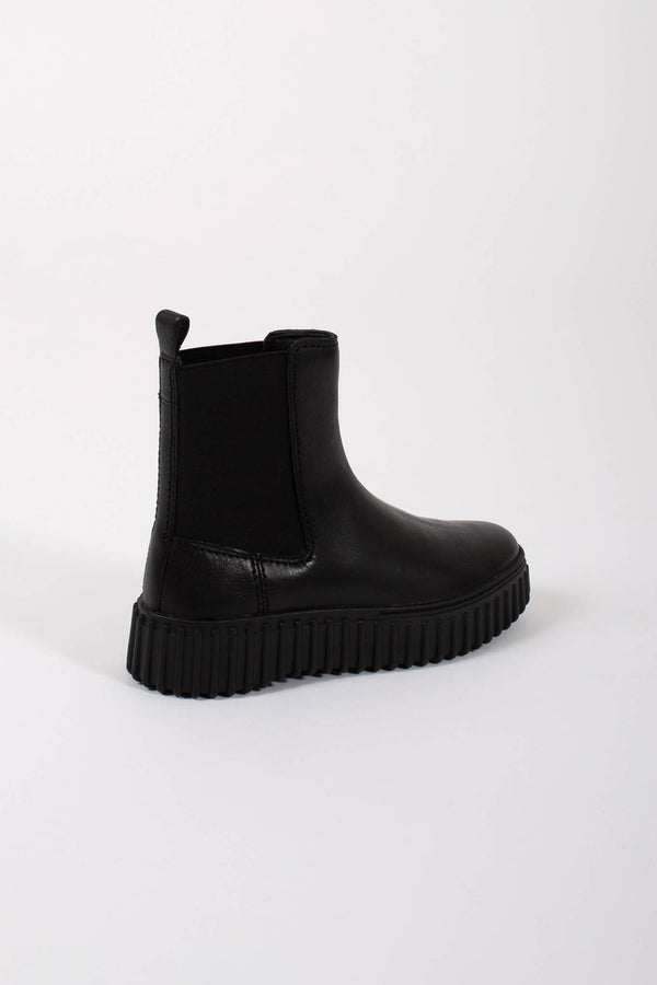 Clarks Polacchino Leather Nero Donna - 3