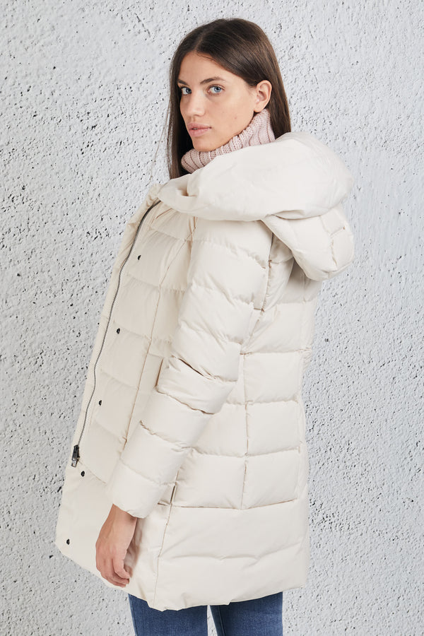 Woolrich Puffy Prescott Parka Bianco Donna - 3