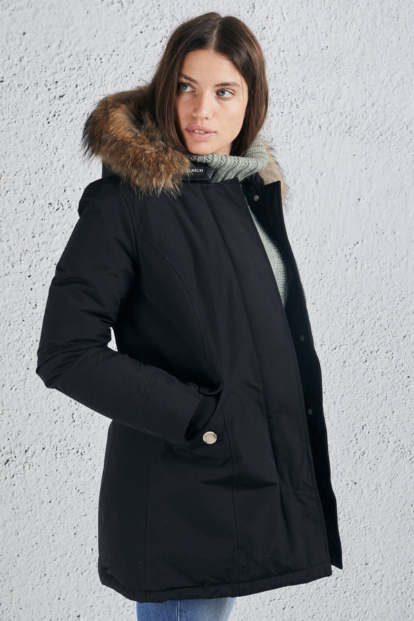 Woolrich Arctic Parka 2 Tasche Nero Donna - 4