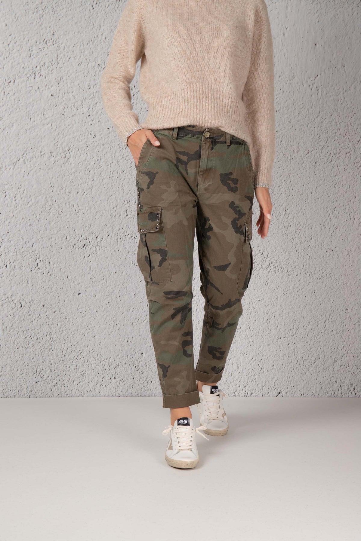 Mason's Pantalone Camouflage Uomo Mason's Pantaloni